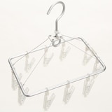 アルミ角型ハンガー　小　ポリカーボネートピンチ仕様