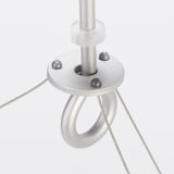 アルミ壁面用ハンガー　ポリカーボネートピンチ仕様