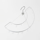 アルミ壁面用ハンガー　ポリカーボネートピンチ仕様