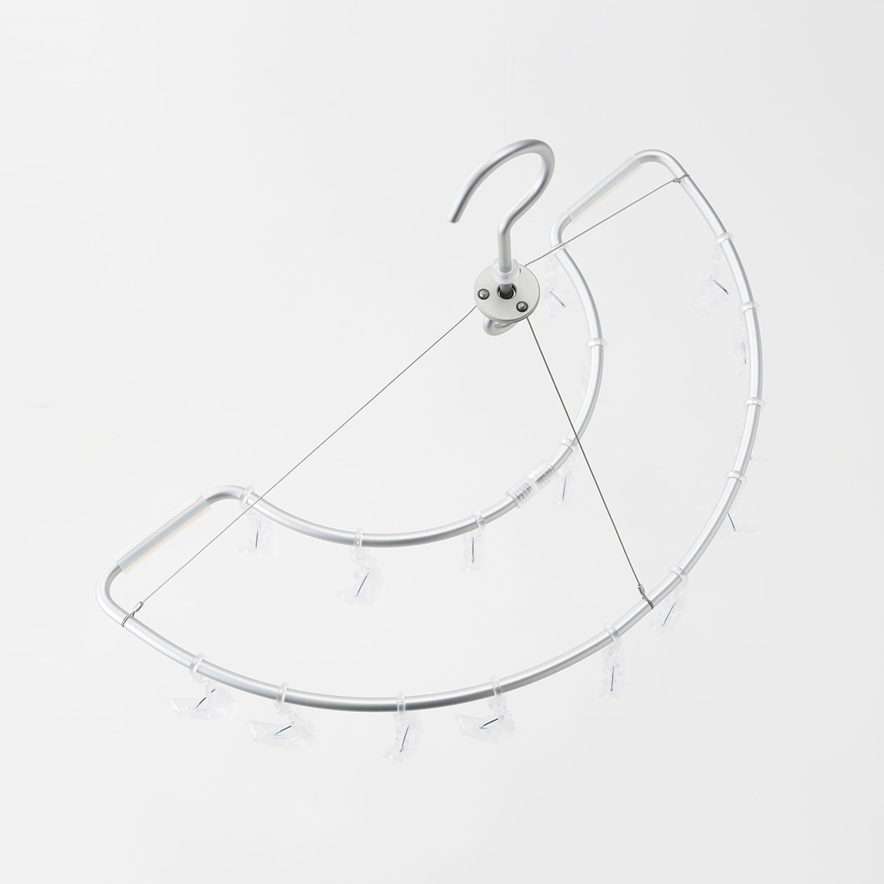 アルミ壁面用ハンガー　ポリカーボネートピンチ仕様