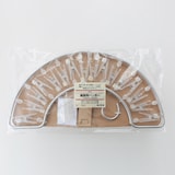 アルミ壁面用ハンガー　ポリカーボネートピンチ仕様