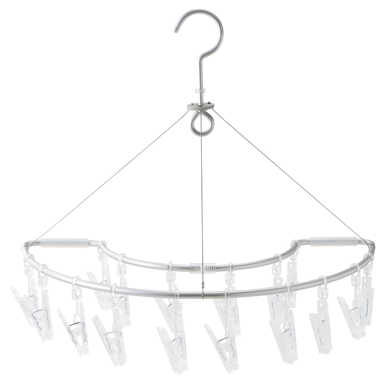 アルミ壁面用ハンガー　ポリカーボネートピンチ仕様