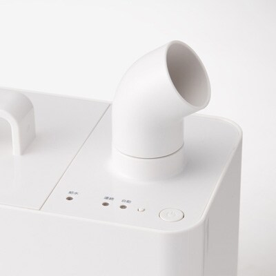 スチームファン式アロマ加湿器・ホワイト