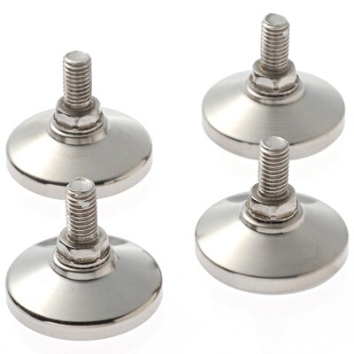 【パーツ】ステンレスユニットシェルフ／アジャスター・４個組