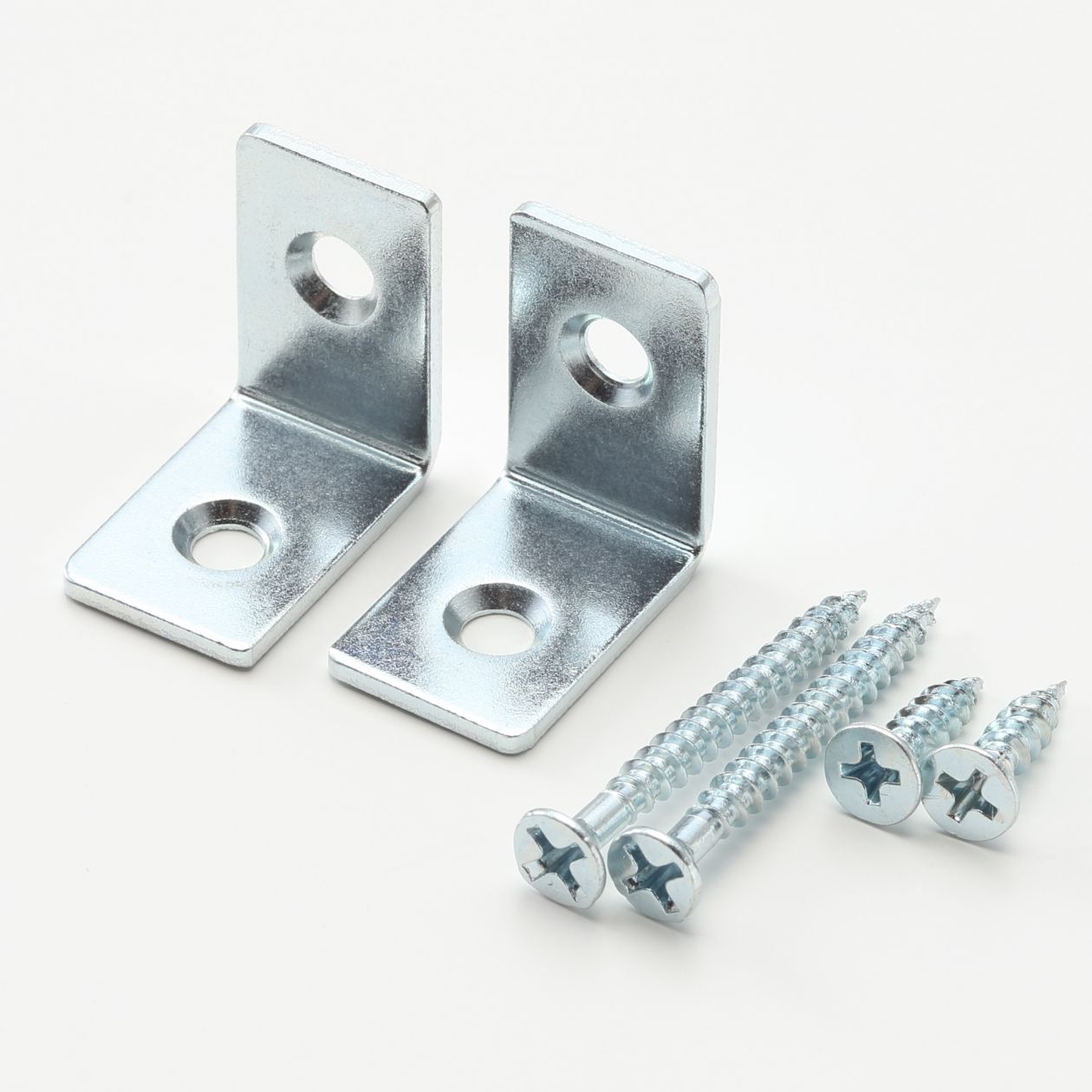 【パーツ】パイン材ユニットシェルフ用転倒防止金具セット