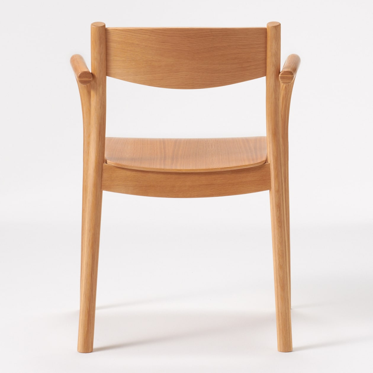 オーク材ダイニングアームチェア