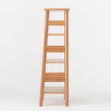 オーク材シェルフ４段