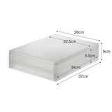 【まとめ買い】ＰＰケース・引出式・薄型縦型