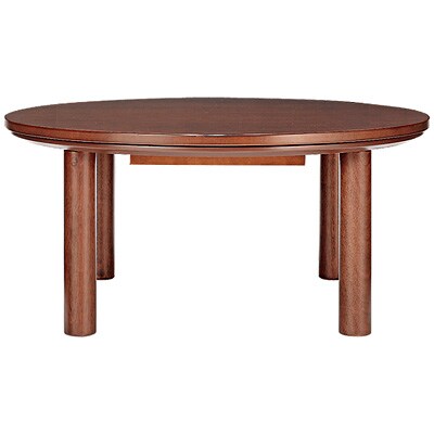 丸型こたつ本体・ダークブラウン