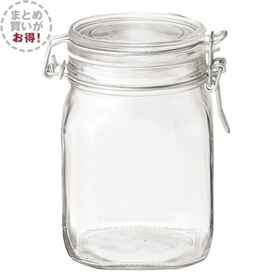 【まとめ買い】ソーダガラス密封ビン