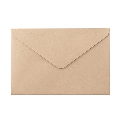 クラフト封筒・横型　９４×１４０ｍｍ・２０枚