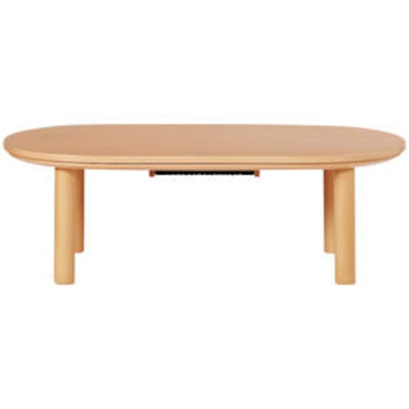 楕円こたつ本体・ナチュラル | 無印良品 