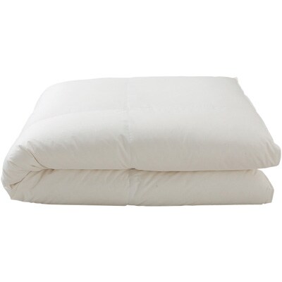 ポーランド産マザーグース手選別羽毛掛ふとん・二層式・ＳＤ（シングルベッド対応）