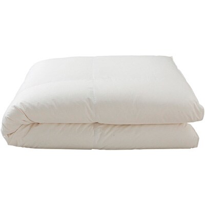 ポーランド産マザーグース手選別羽毛掛ふとん・二層式・Ｑ（ダブルベッド対応）