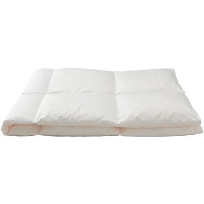 中国産ホワイトグース手選別羽毛薄掛ふとん・Ｓ