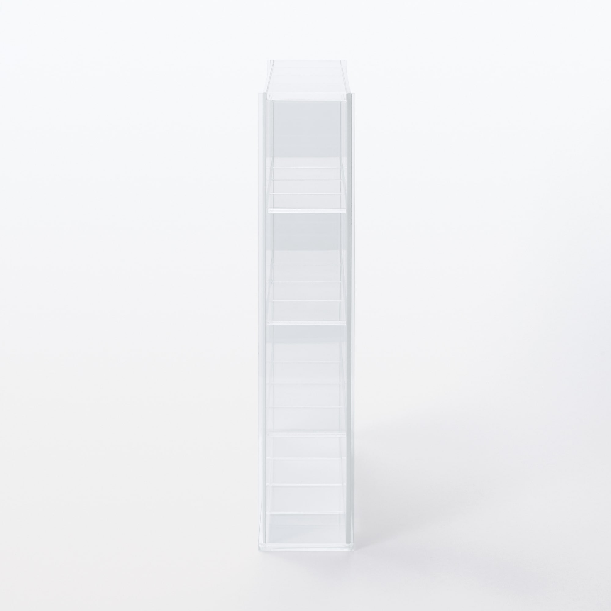 後ろが透けないアクリルコレクションボックス・４×４小間