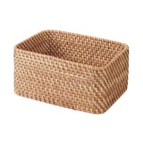 重なるラタン長方形ボックス・小