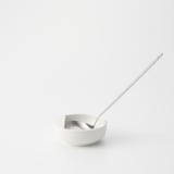 磁器ベージュお玉おき