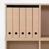 パルプボードボックス・タテヨコＡ４サイズ・３段・ベージュ