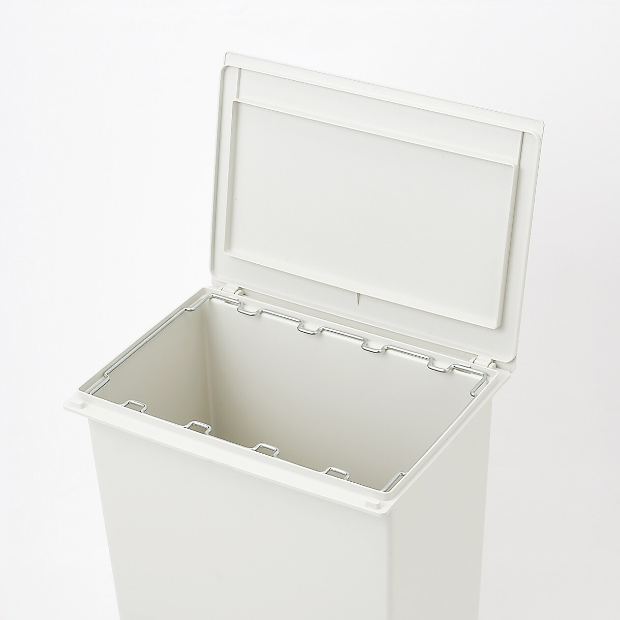 ポリプロピレンダストボックス・横開きパッキンフタ付・分別タイプ