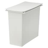 ポリプロピレンダストボックス・横開きパッキンフタ付・分別タイプ