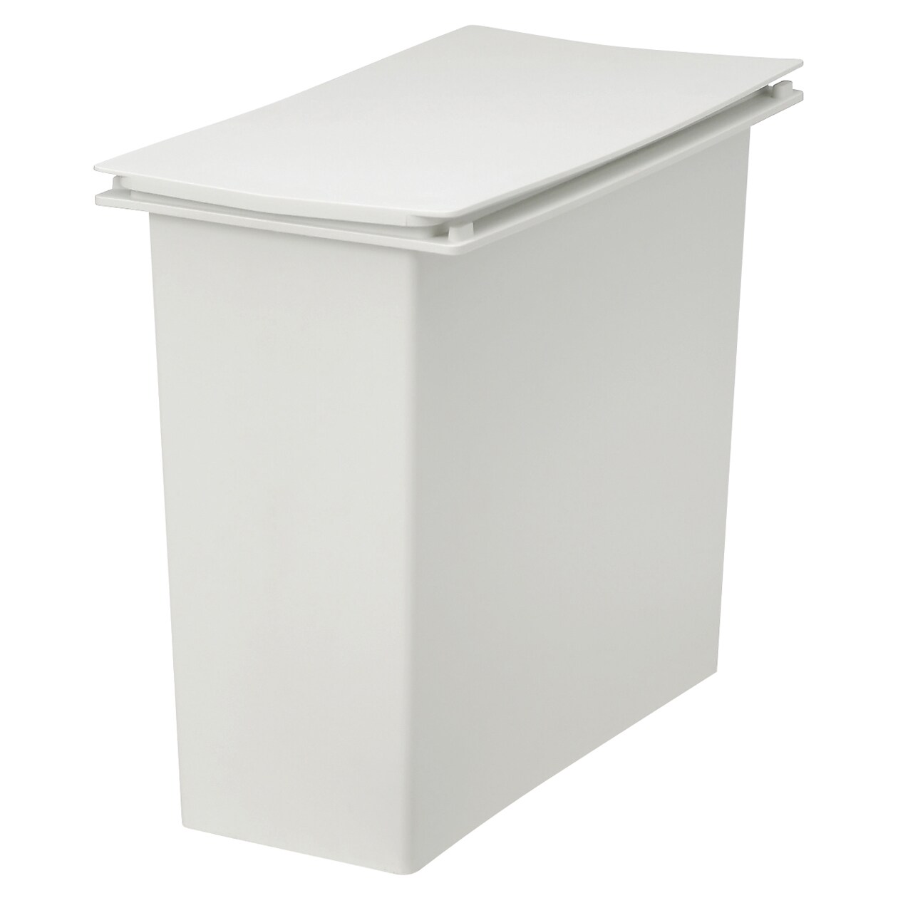 ポリプロピレンダストボックス・横開きパッキンフタ付・分別タイプ