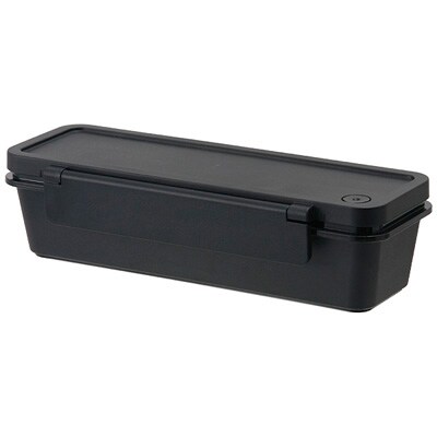 電子レンジ・食洗機対応　密閉型お弁当箱　黒　小