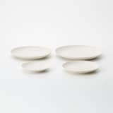 磁器ベージュ皿