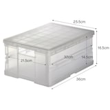 ポリプロピレンキャリーボックス・折りたたみ式・小