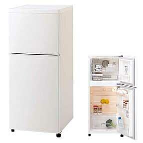 電気冷蔵庫・１２０Ｌ・ホワイト