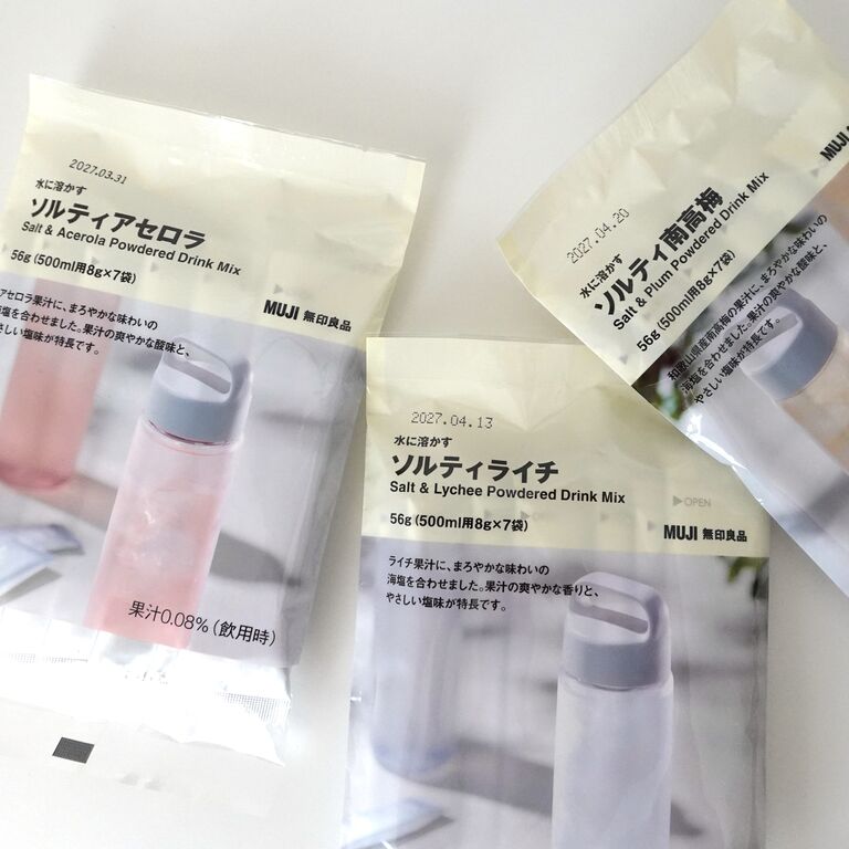 無印良品_水に溶かすソルティドリンク