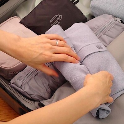 荷物もすっきり。旅の服えらび