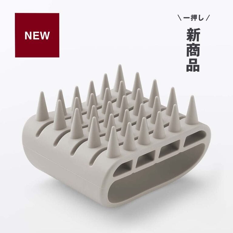 軽い力で洗える。頭皮ケアシャンプーブラシ