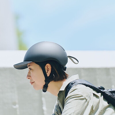 ストレスフリーな新しい自転車ヘルメットを体験