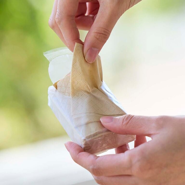 使い切りの安心感。ペーパーナプキン