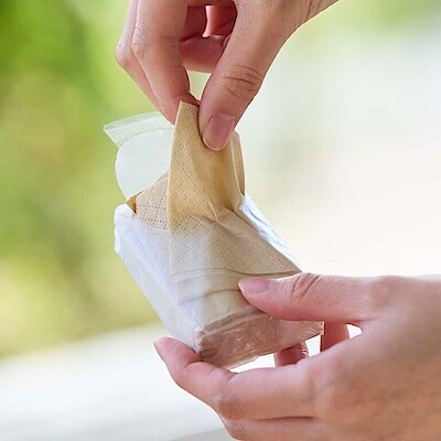 使い切りの安心感。ペーパーナプキン