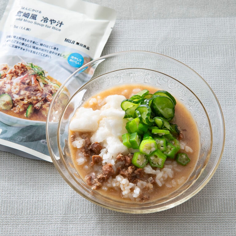 無印良品_冷や汁で夏バテ対策