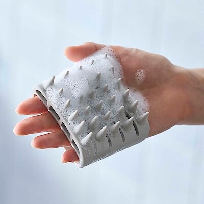 すっきり。頭皮ケア シャンプーブラシ