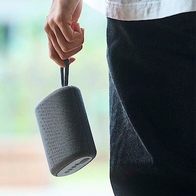 外でも。ワイヤレスモバイルスピーカー