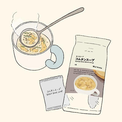 スープに魅せられて ｜ 食べるスープ コムタンスープ