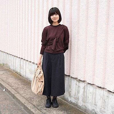ブラウン、ボルドー、深いグリーン。秋の色味を楽しむ着こなし │ スタッフコーディネート