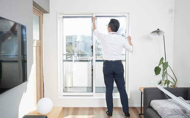 窓周りの採寸サービス