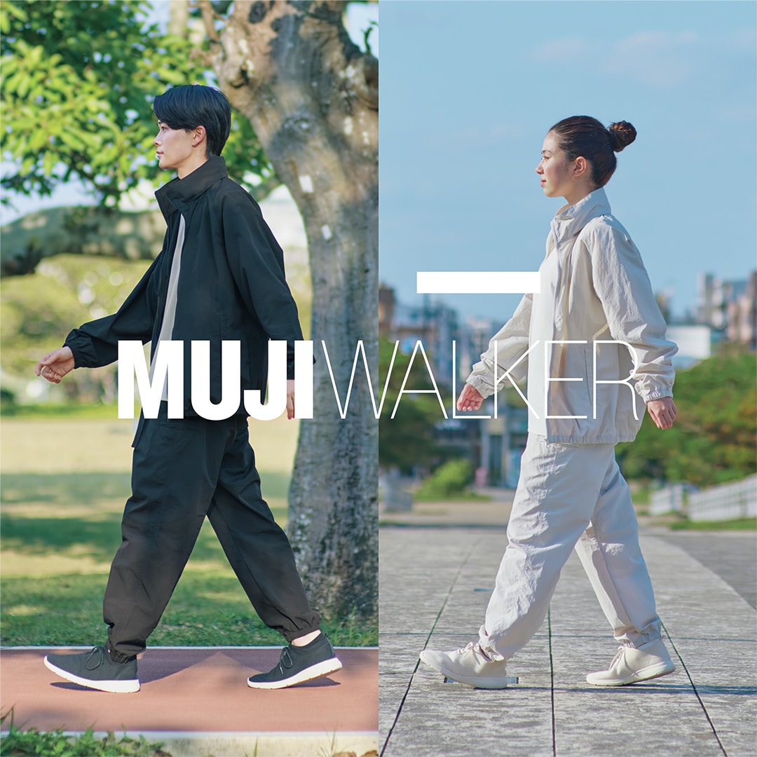 無印良品　無印　MUJIWALKER 撥水ナイロンウィンドブレーカー