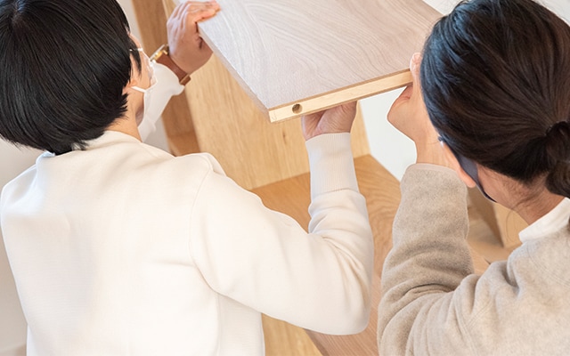 MUJI SUPPORT便｜収納家具組み替えサービス