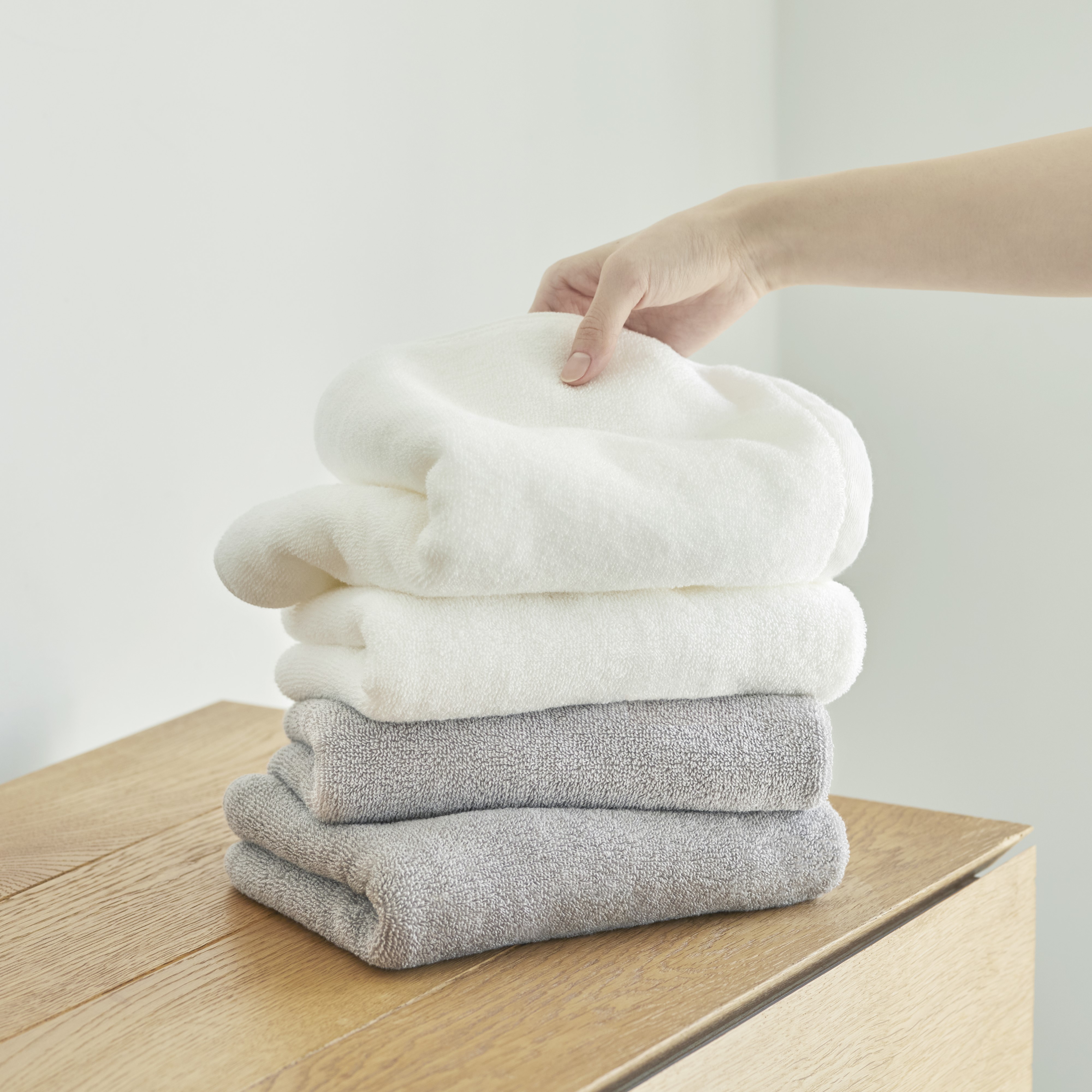 無印良品のタオル