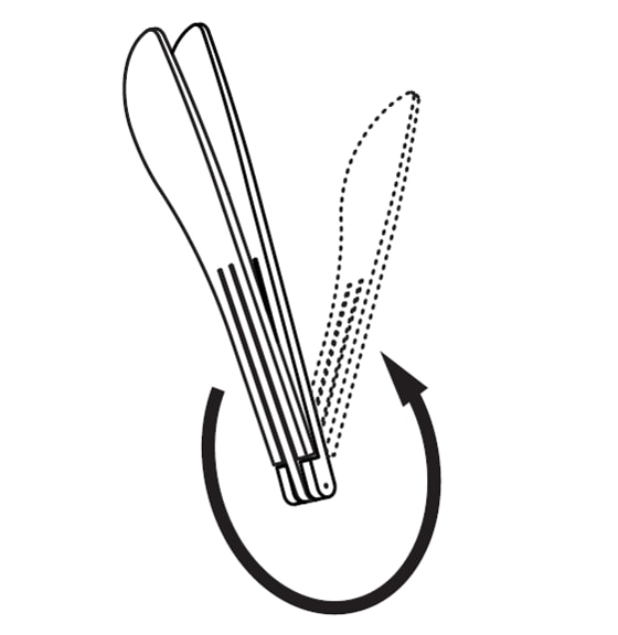 トングの使用方法についての画像