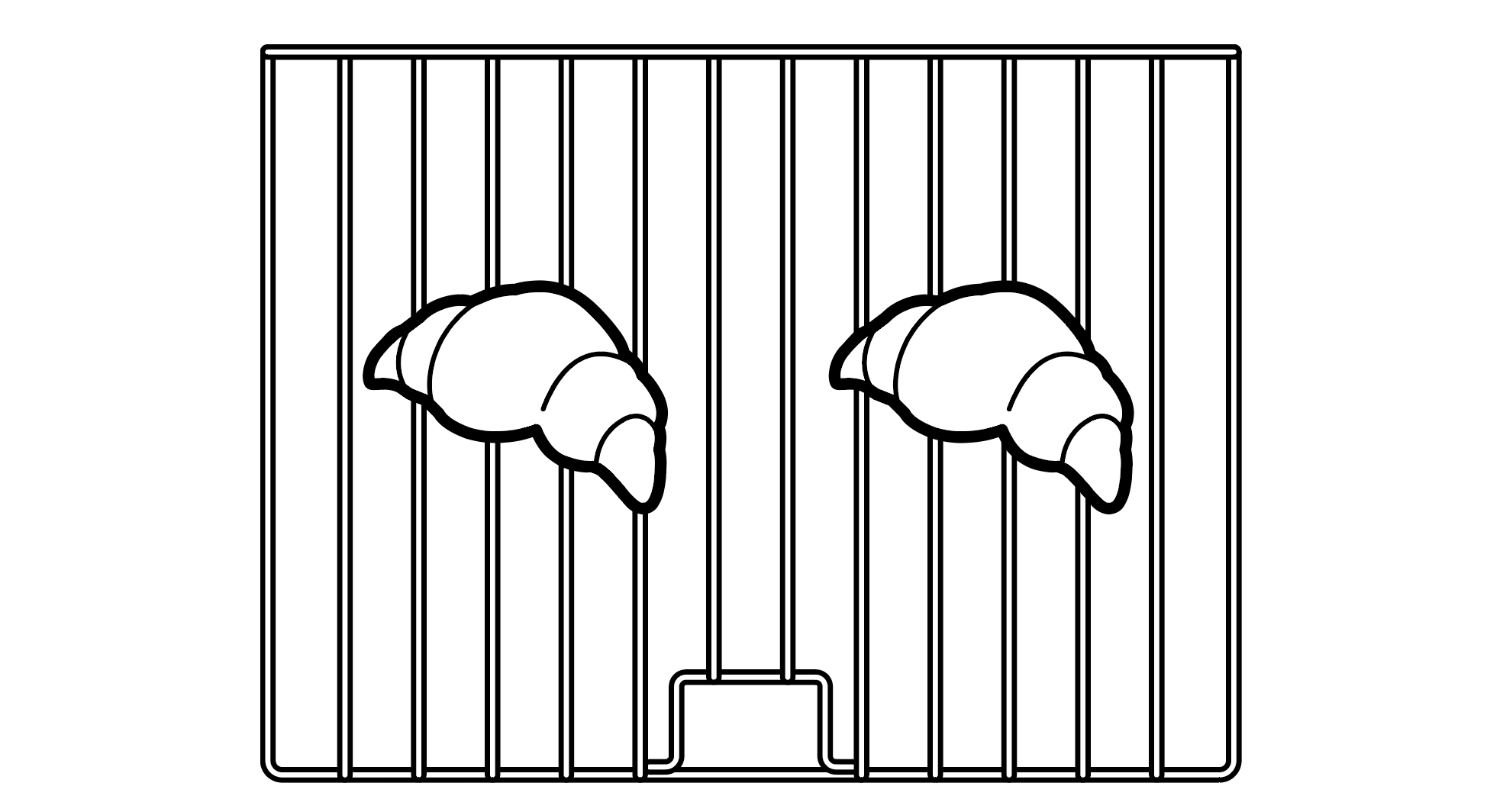 クロワッサンのあたため