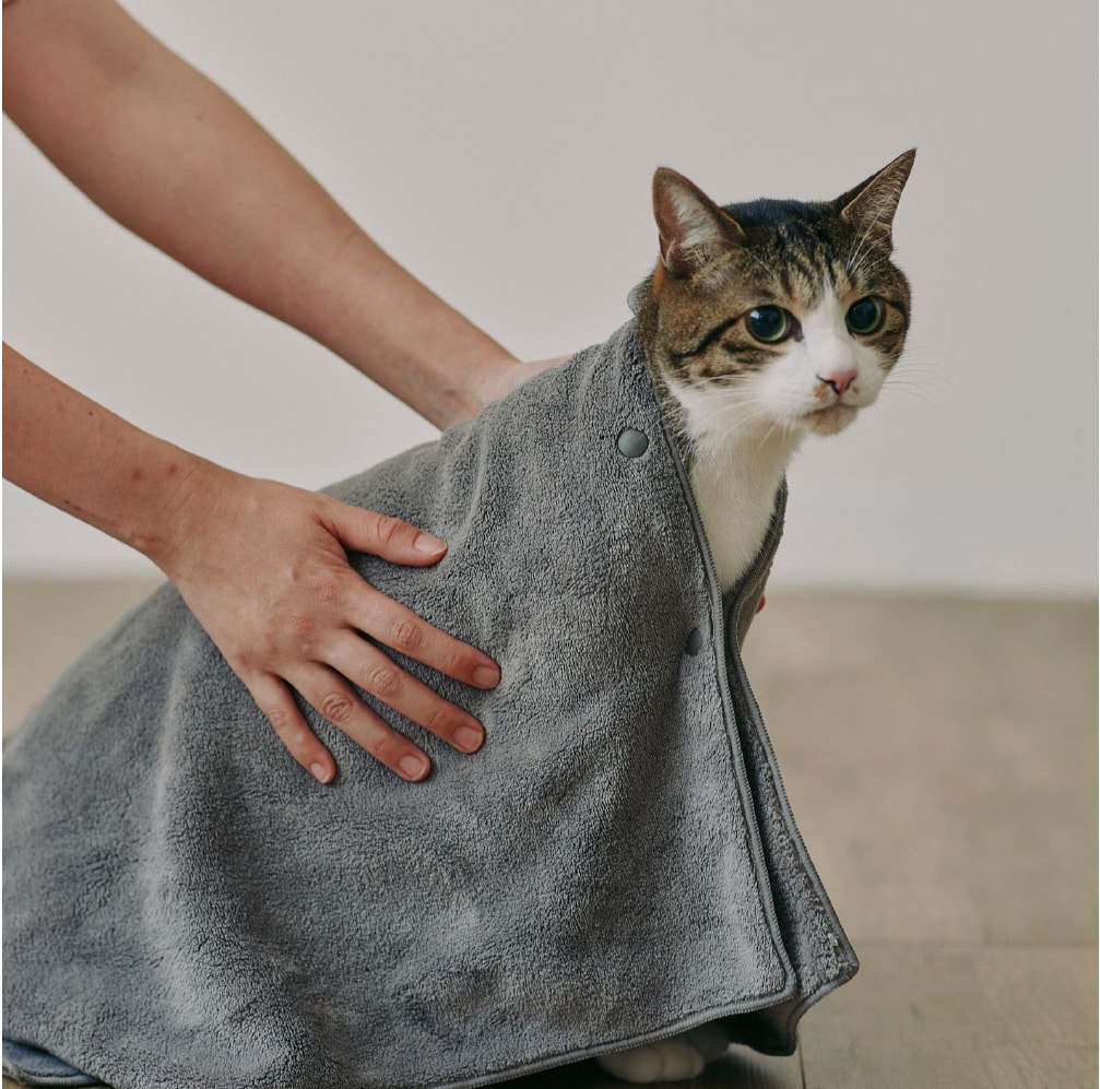 体をすっぽり包む「ちょうどいい」サイズ