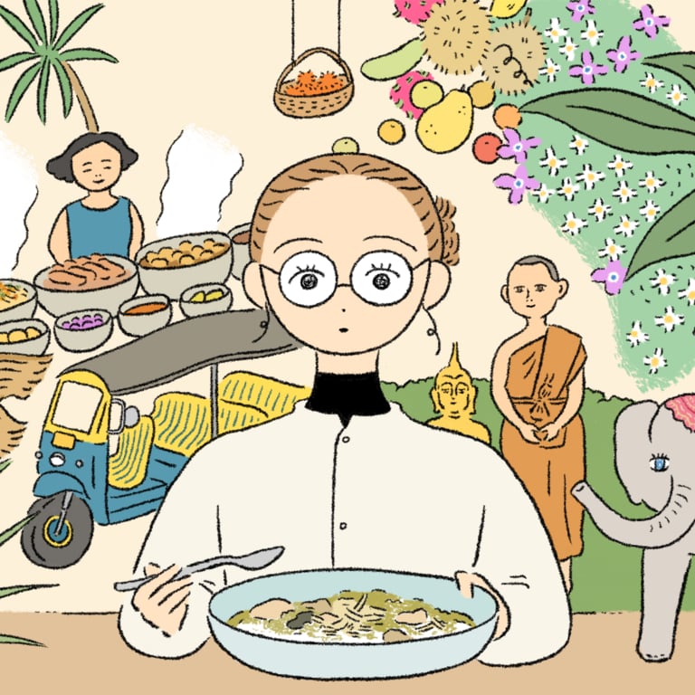 「カレーで脳内世界旅行」
