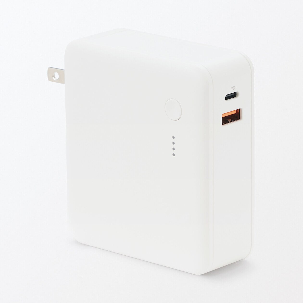 【モバイルバッテリー】急速充電ができるモバイルバッテリー付充電器 10000mAh